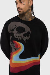 Vntgoth Jacquard Sweater Killstar / Mens