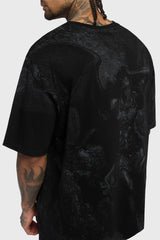 Noir Relic Oversized T Shirt Killstar / Mens