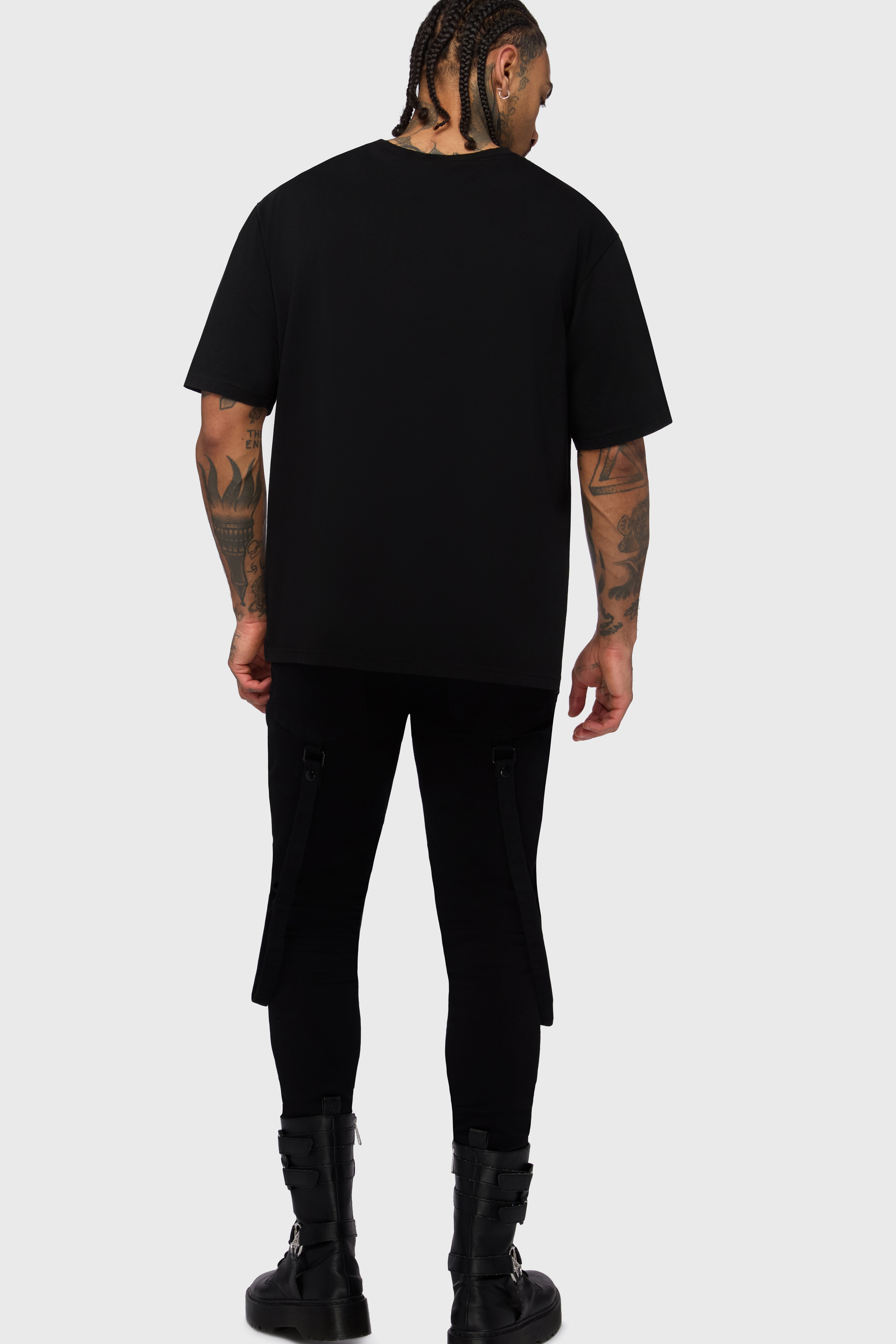 Undead & Unbothered Boxy T Shirt Killstar / Mens