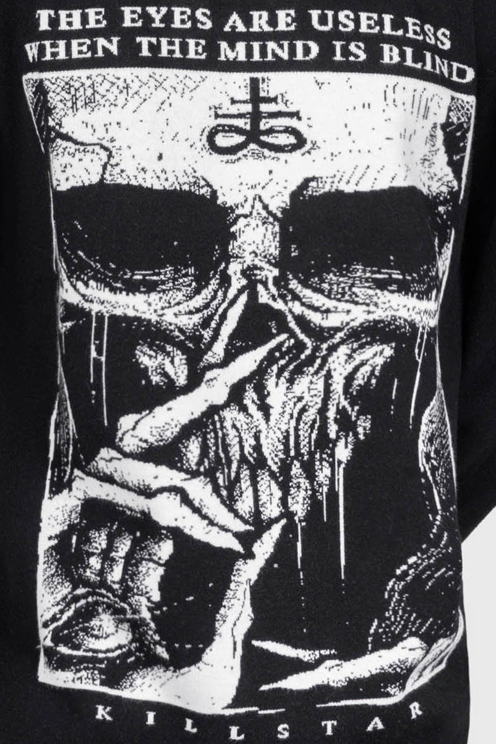 Blind Minds Knit Sweater Killstar / Mens