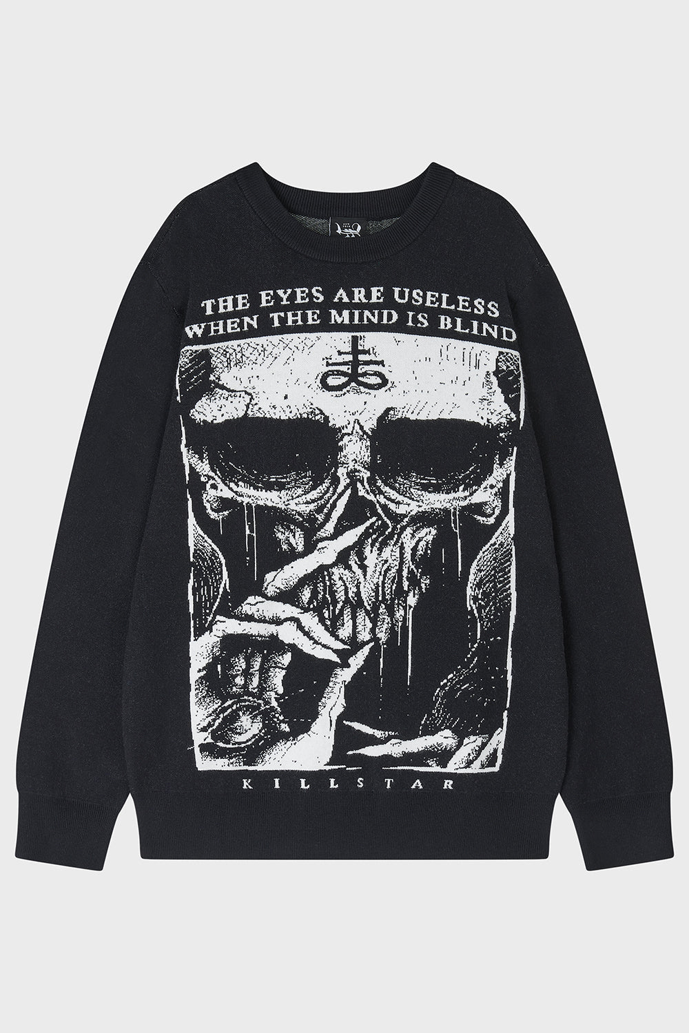 Blind Minds Knit Sweater Killstar / Mens