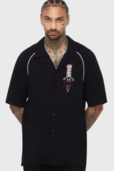 Moonstruck Bowling Shirt Killstar / Mens
