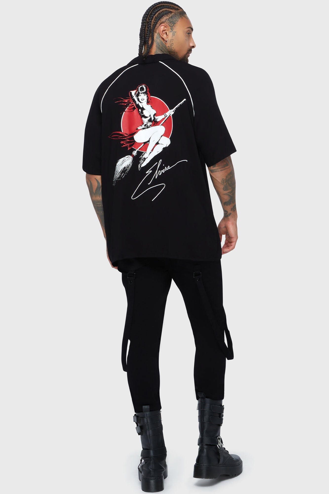 Moonstruck Bowling Shirt Killstar / Mens