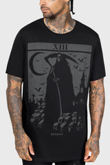 Death's Graveyard Short Sleeve T-Shirt Killstar / Mens