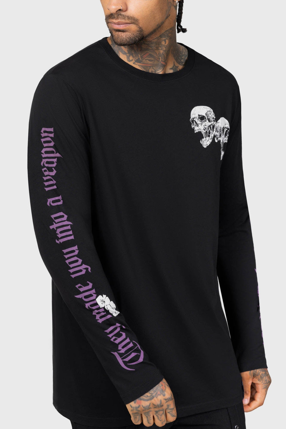 Heal Your Heart Long Sleeve T-Shirt Killstar / Mens