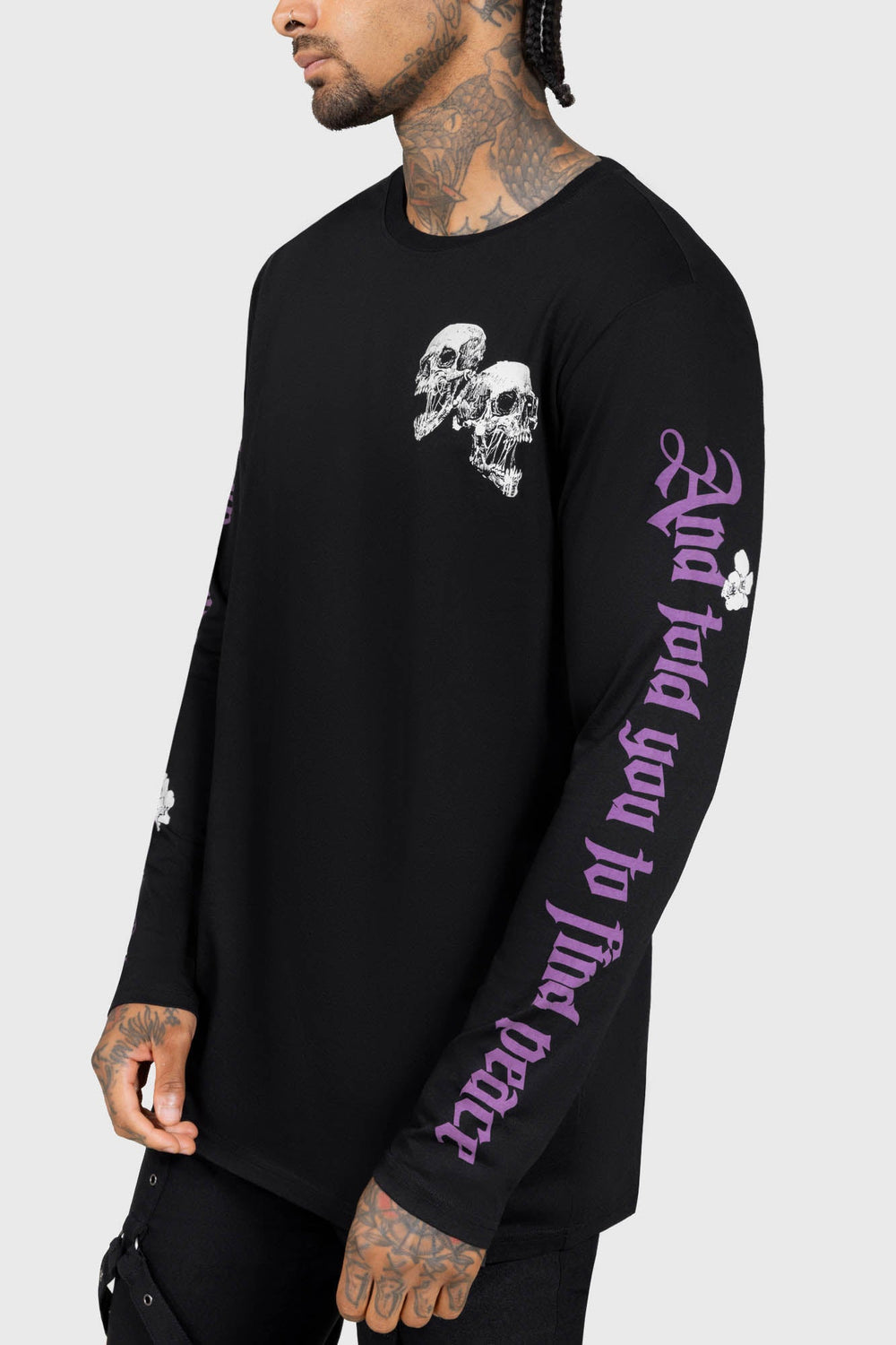 Heal Your Heart Long Sleeve T-Shirt Killstar / Mens