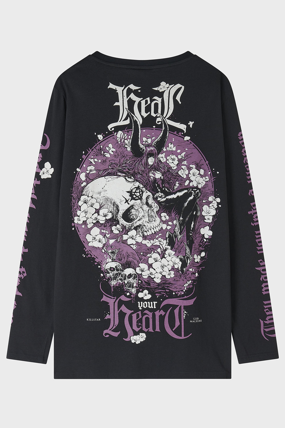 Heal Your Heart Long Sleeve T-Shirt Killstar / Mens
