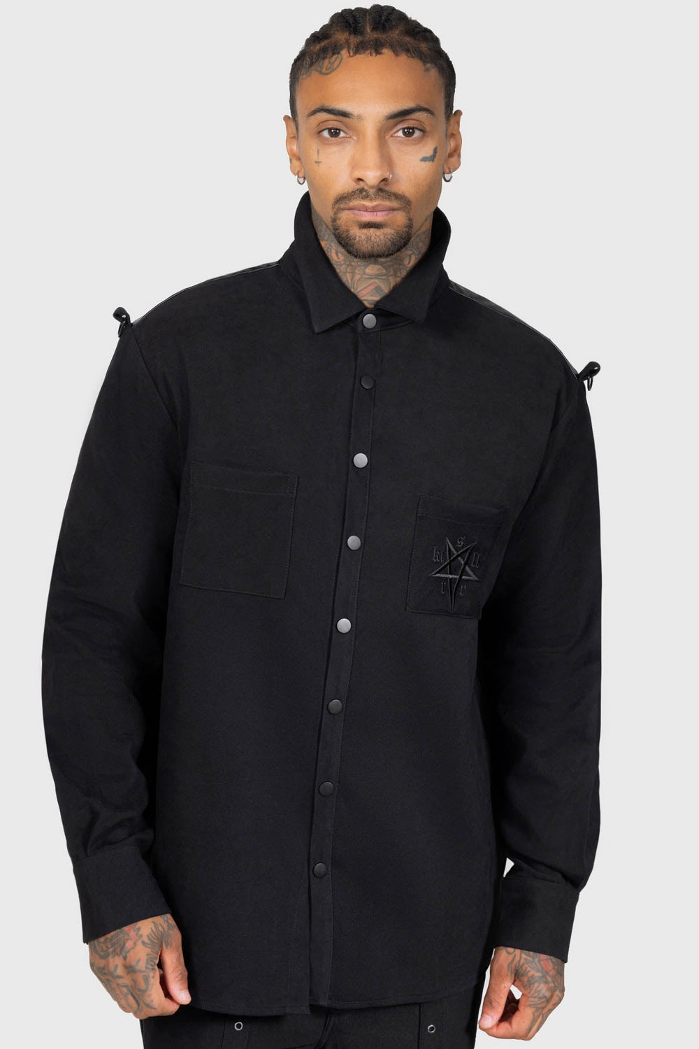 Burning Light Shirt [BLACK] Killstar / Mens