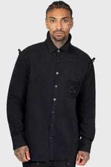Burning Light Shirt [BLACK] Killstar / Mens