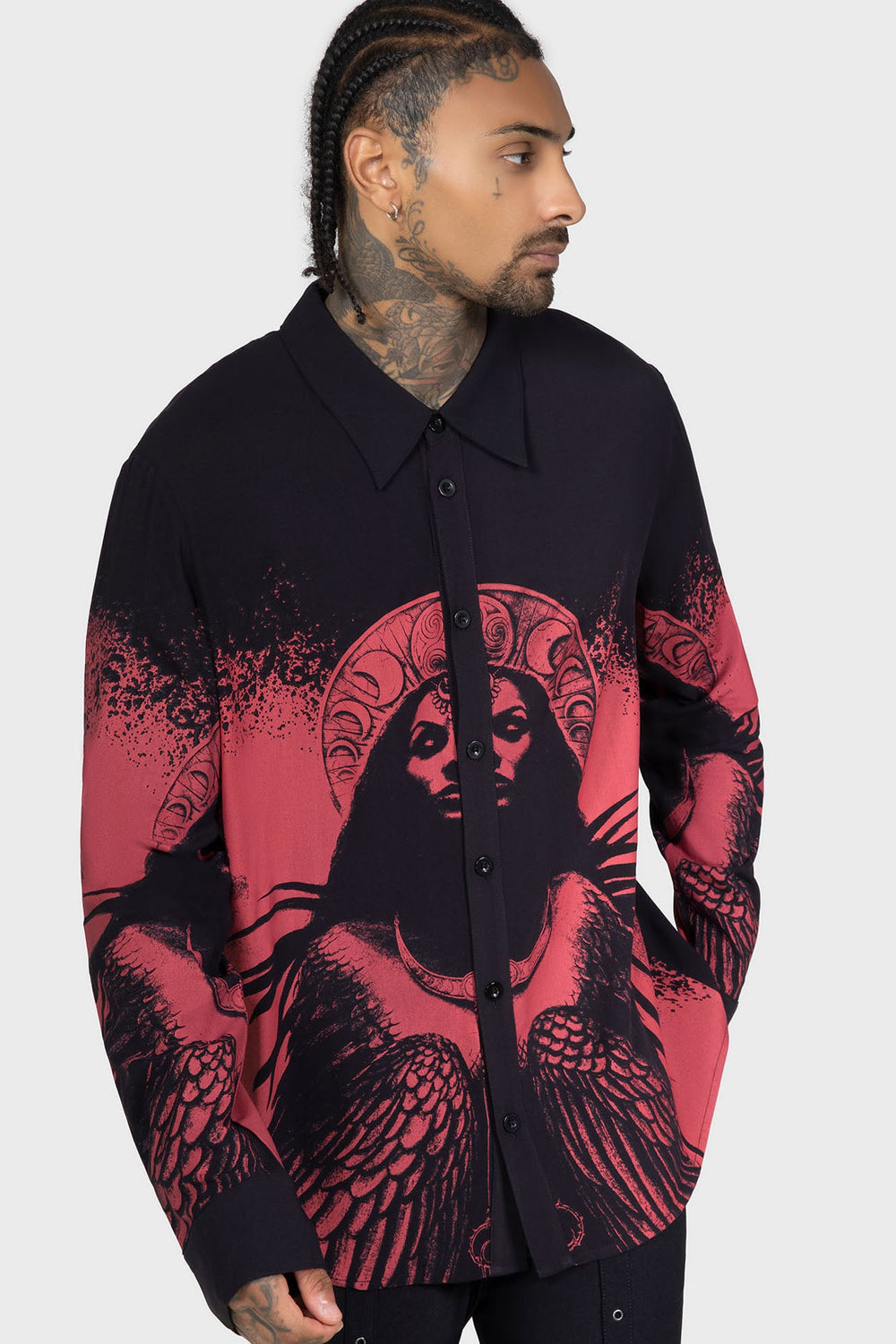 Mórrígan Moon Shirt Killstar / Mens
