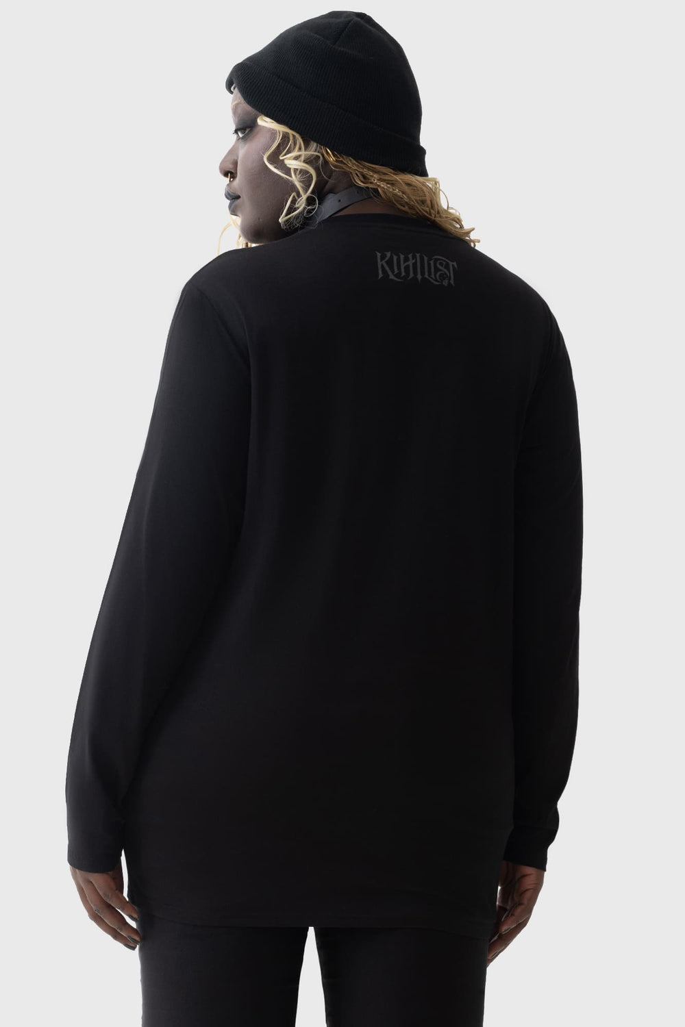 Lunar Crescent Long Sleeve Top Killstar / Mens