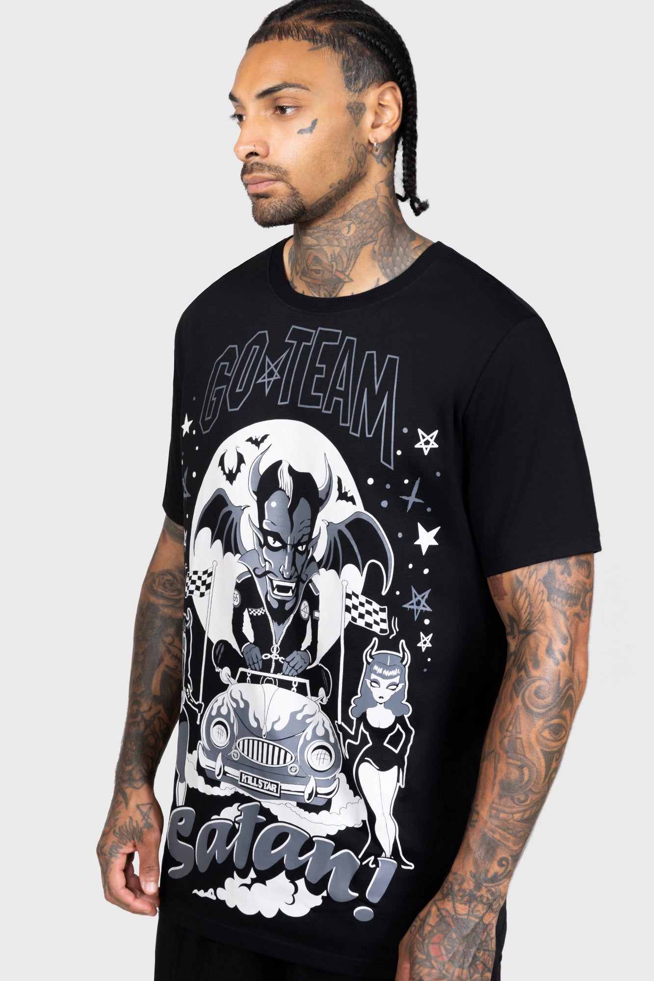 Go Team Satan T-Shirt Killstar / Mens