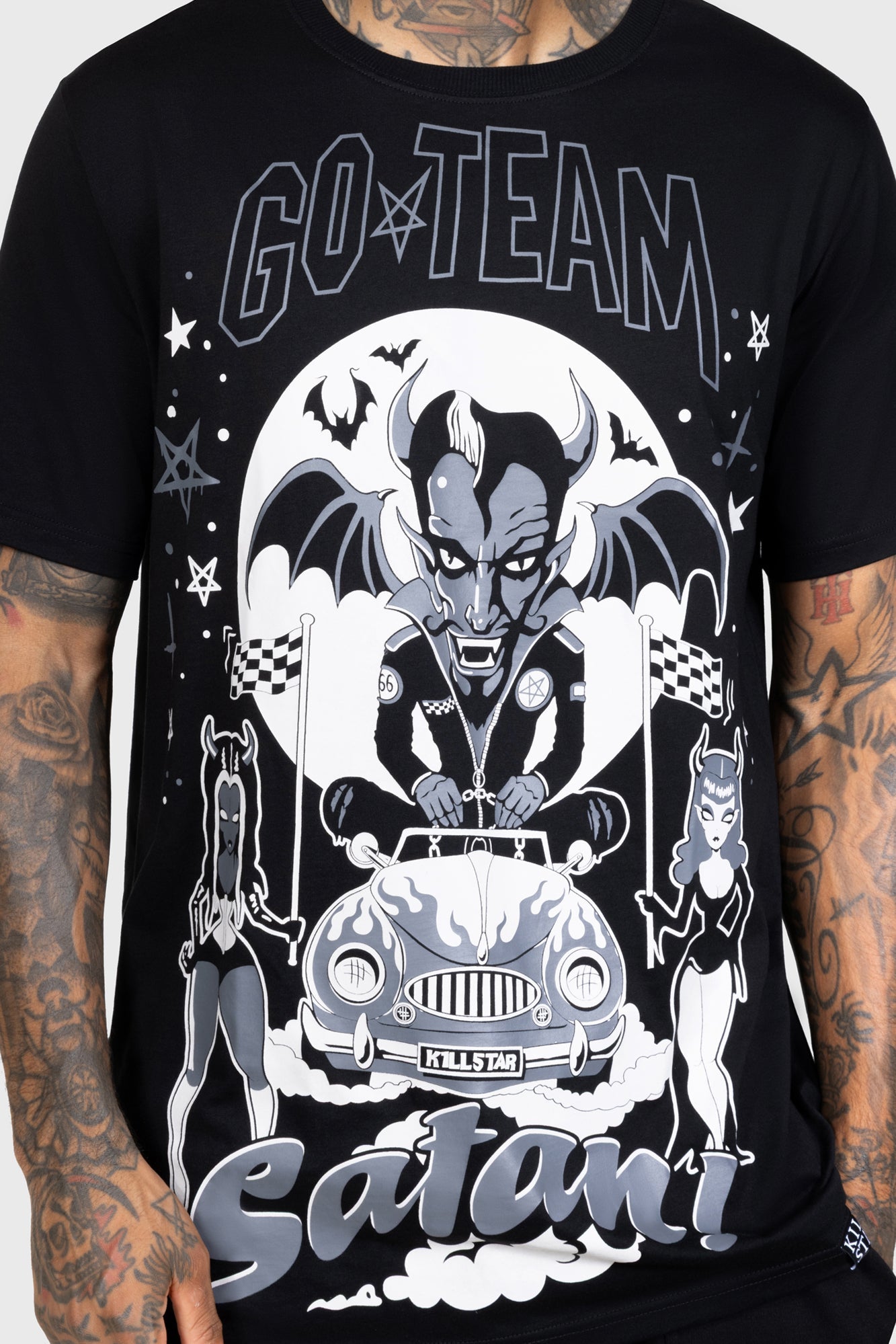Go Team Satan T-Shirt Killstar / Mens