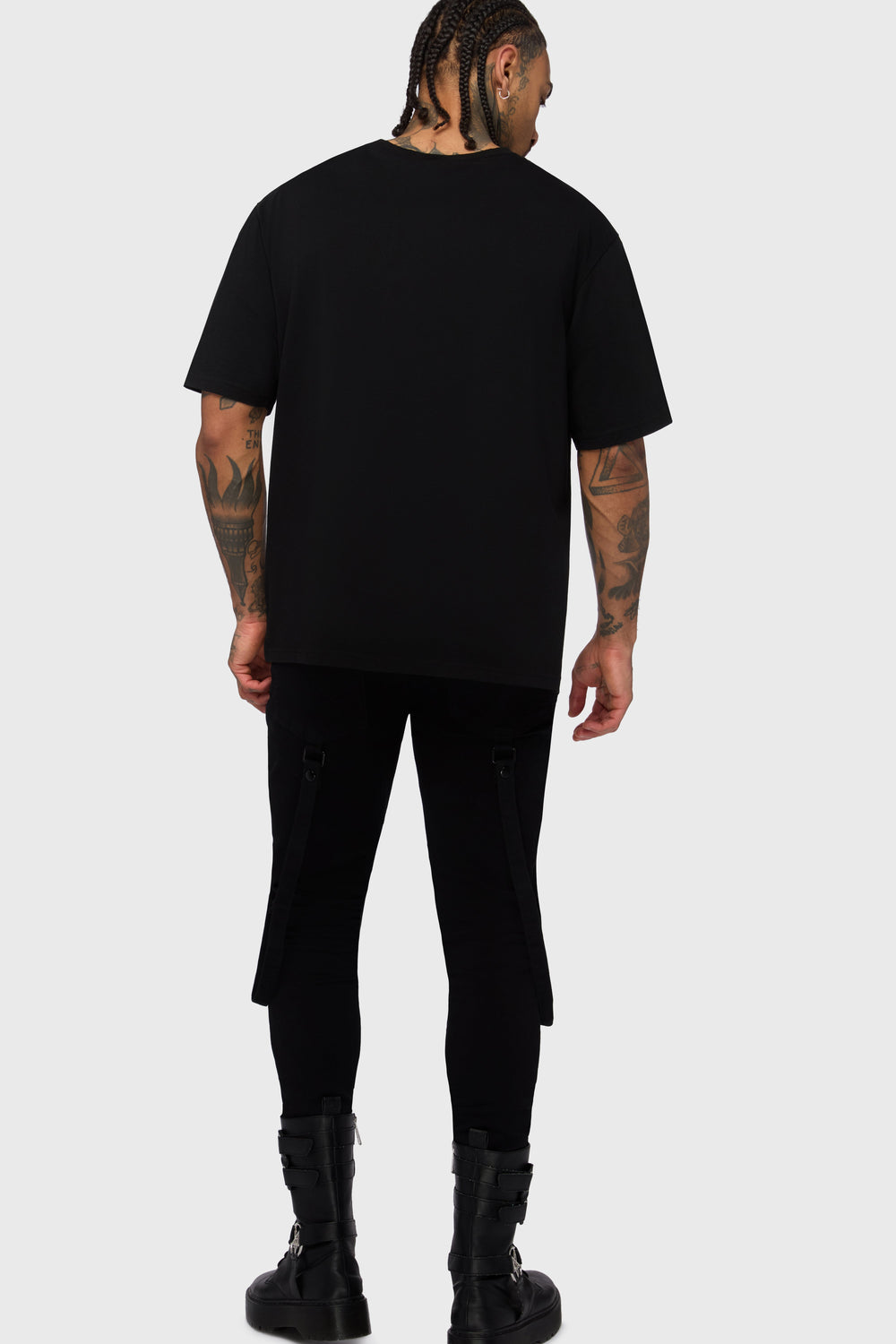 Undead & Unbothered Boxy T Shirt Killstar / Mens