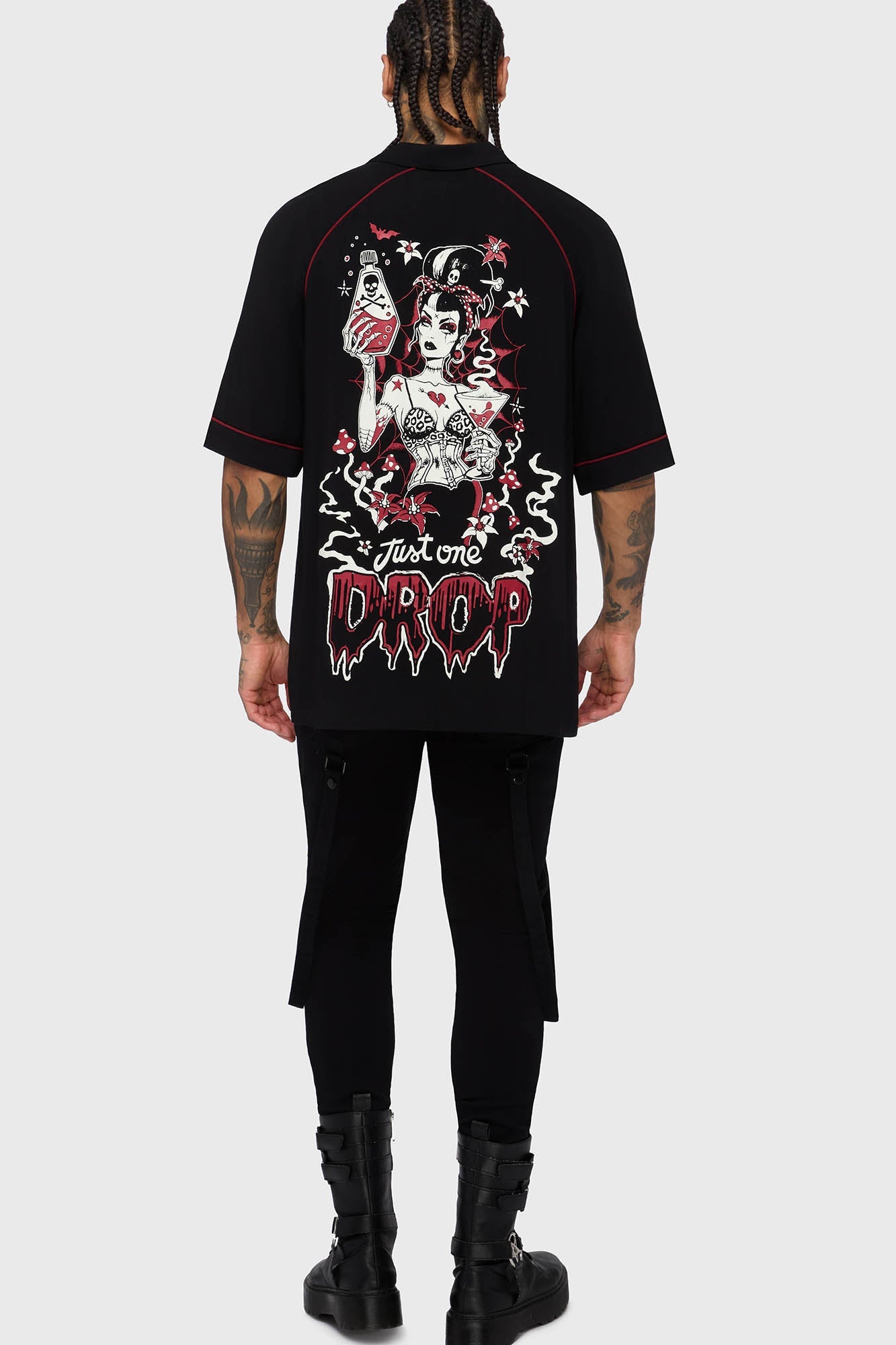 One Drop Bowling Shirt Killstar / Mens