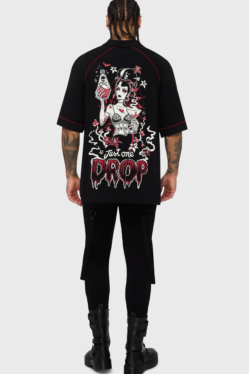 One Drop Bowling Shirt Killstar / Mens