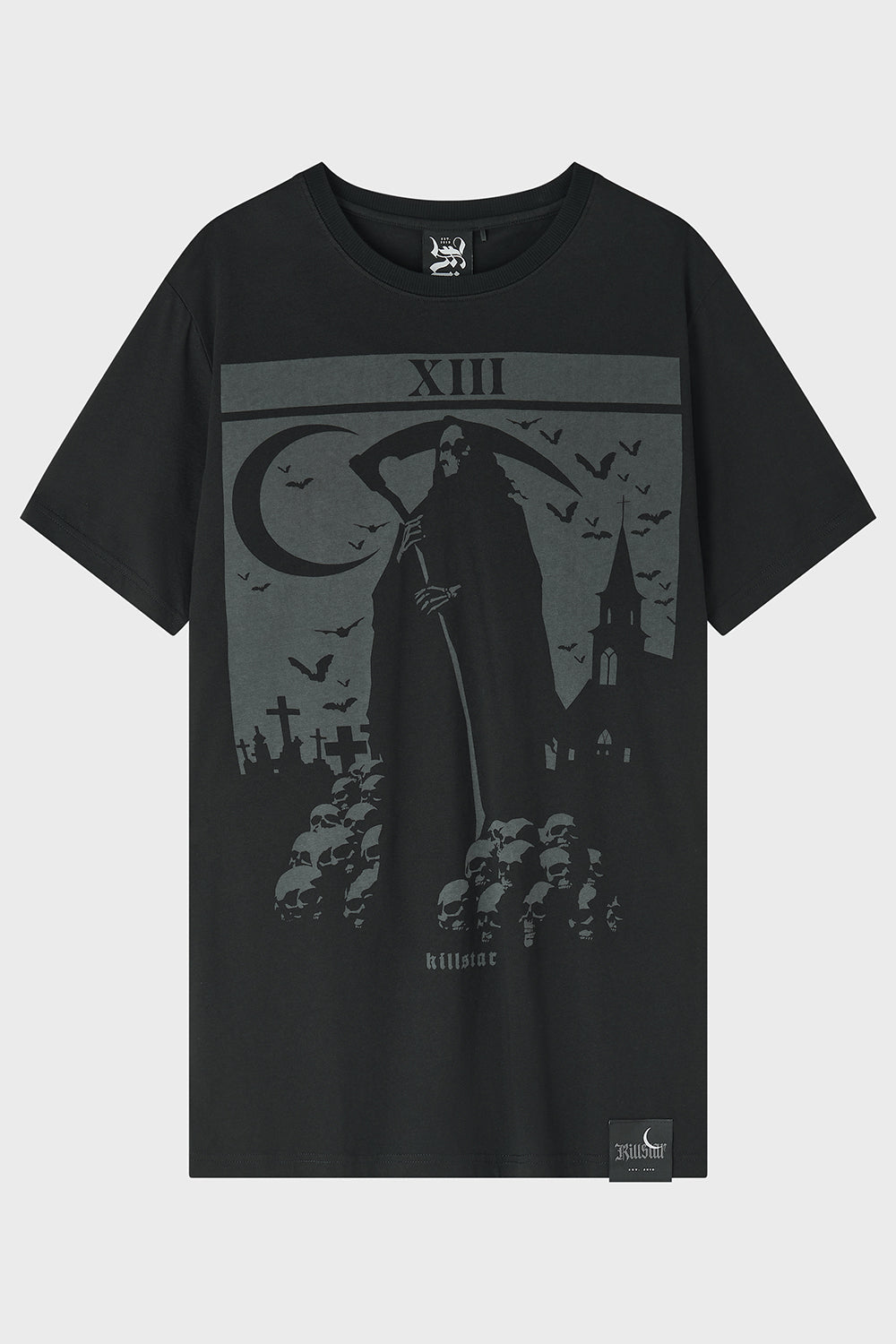 Death's Graveyard Short Sleeve T-Shirt Killstar / Mens