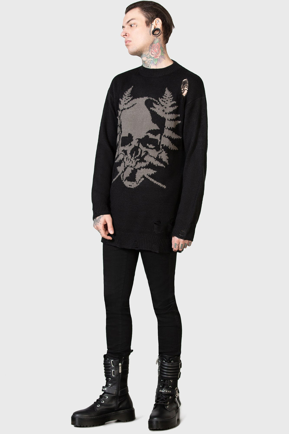 Cause Fear Knit Sweater Killstar / Mens