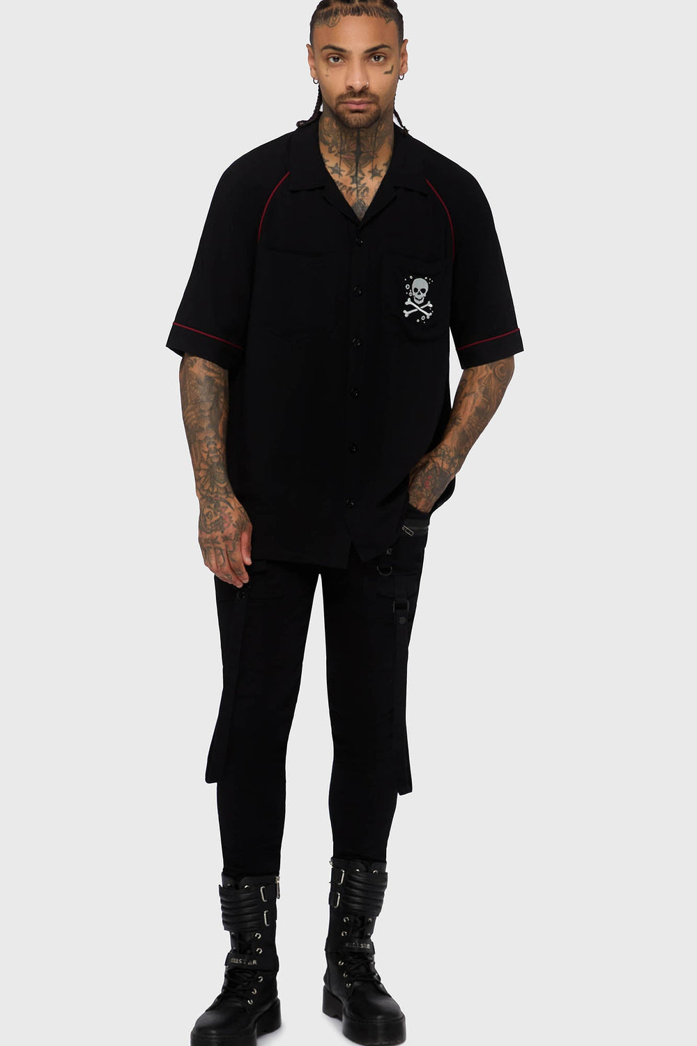 One Drop Bowling Shirt Killstar / Mens