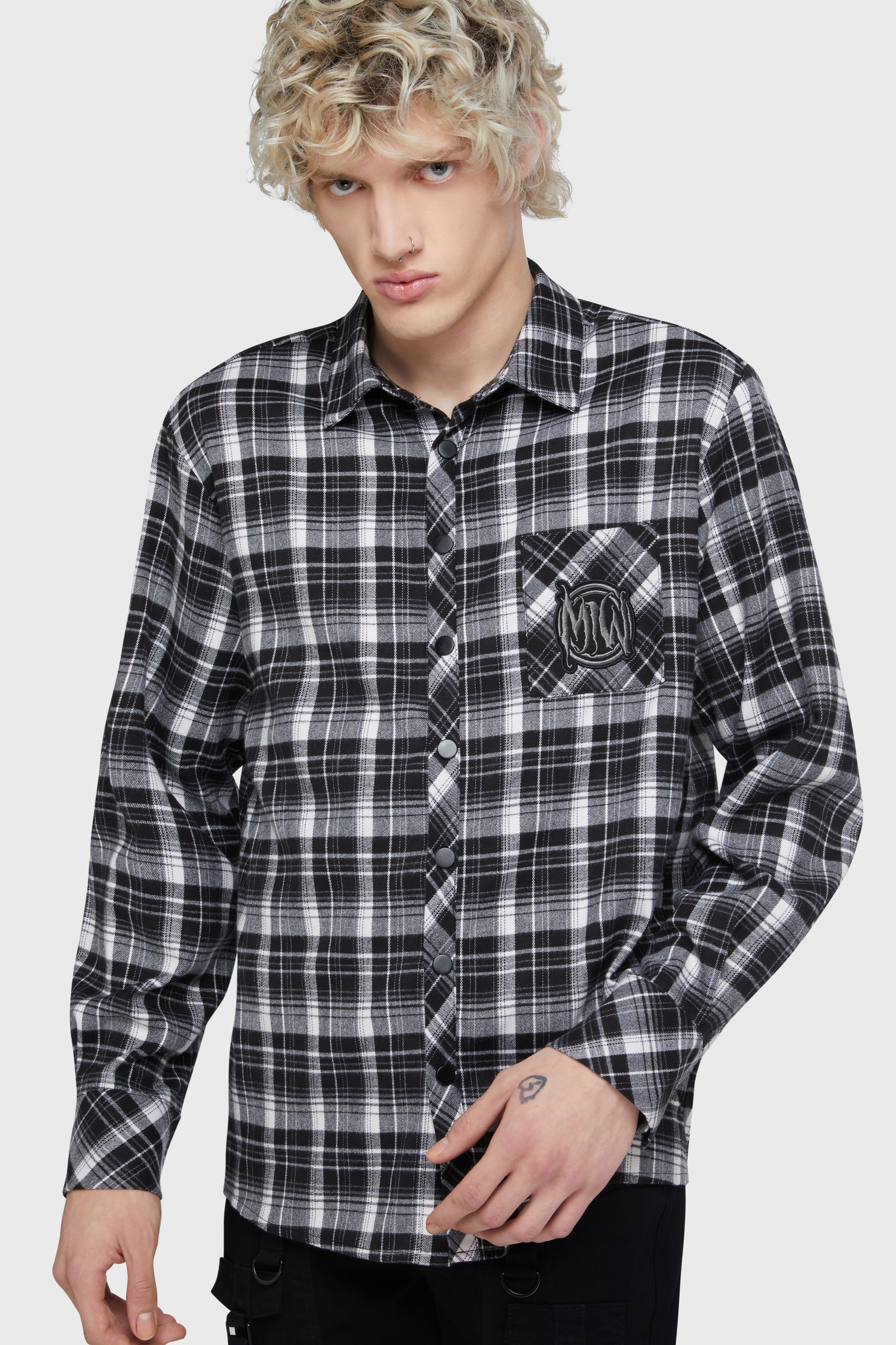 Cause Of Death Flannel Shirt Killstar / Mens