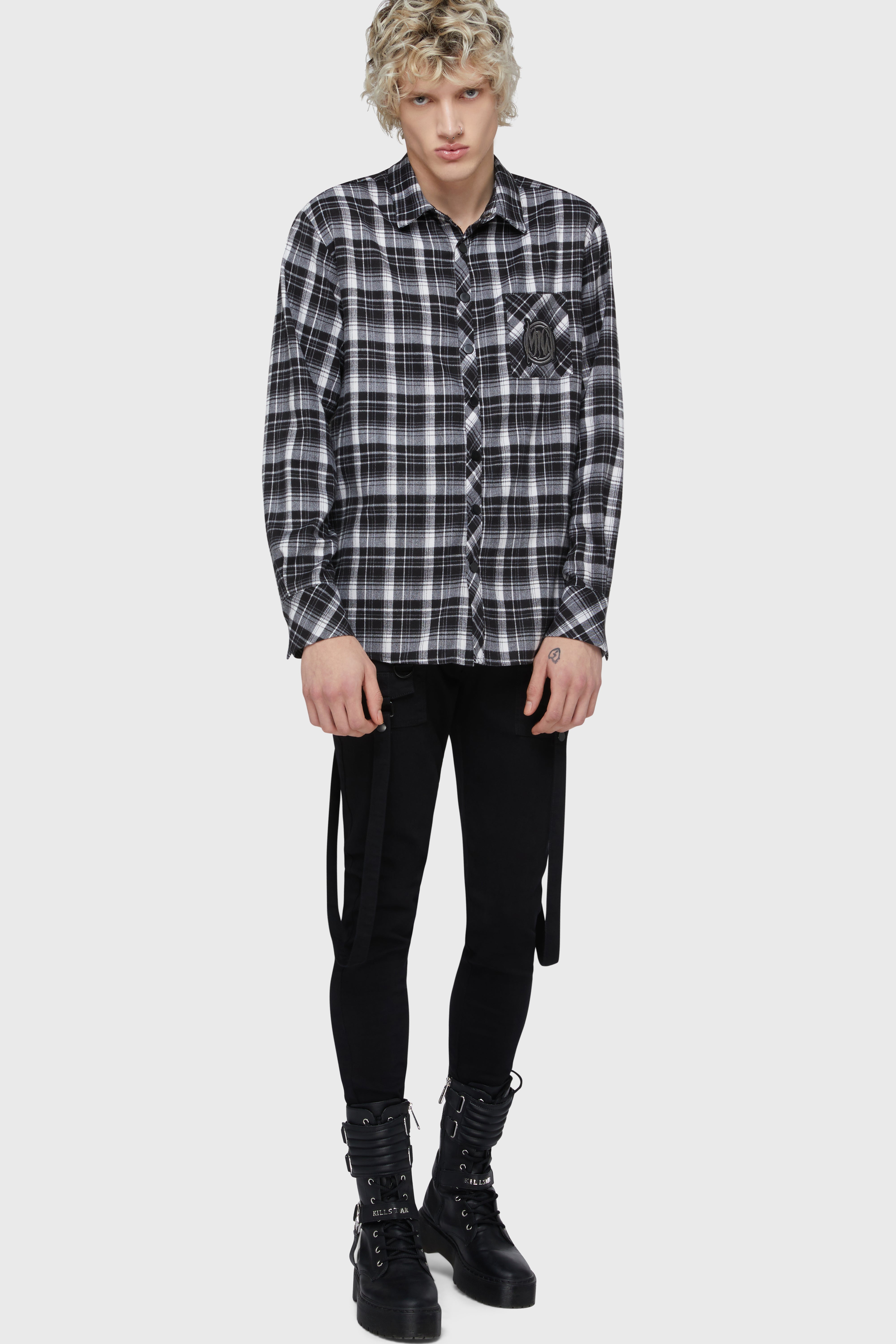 Cause Of Death Flannel Shirt Killstar / Mens