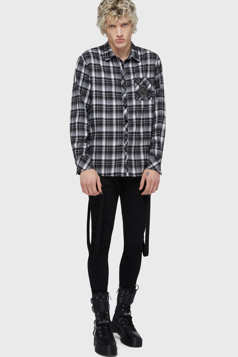 Cause Of Death Flannel Shirt Killstar / Mens