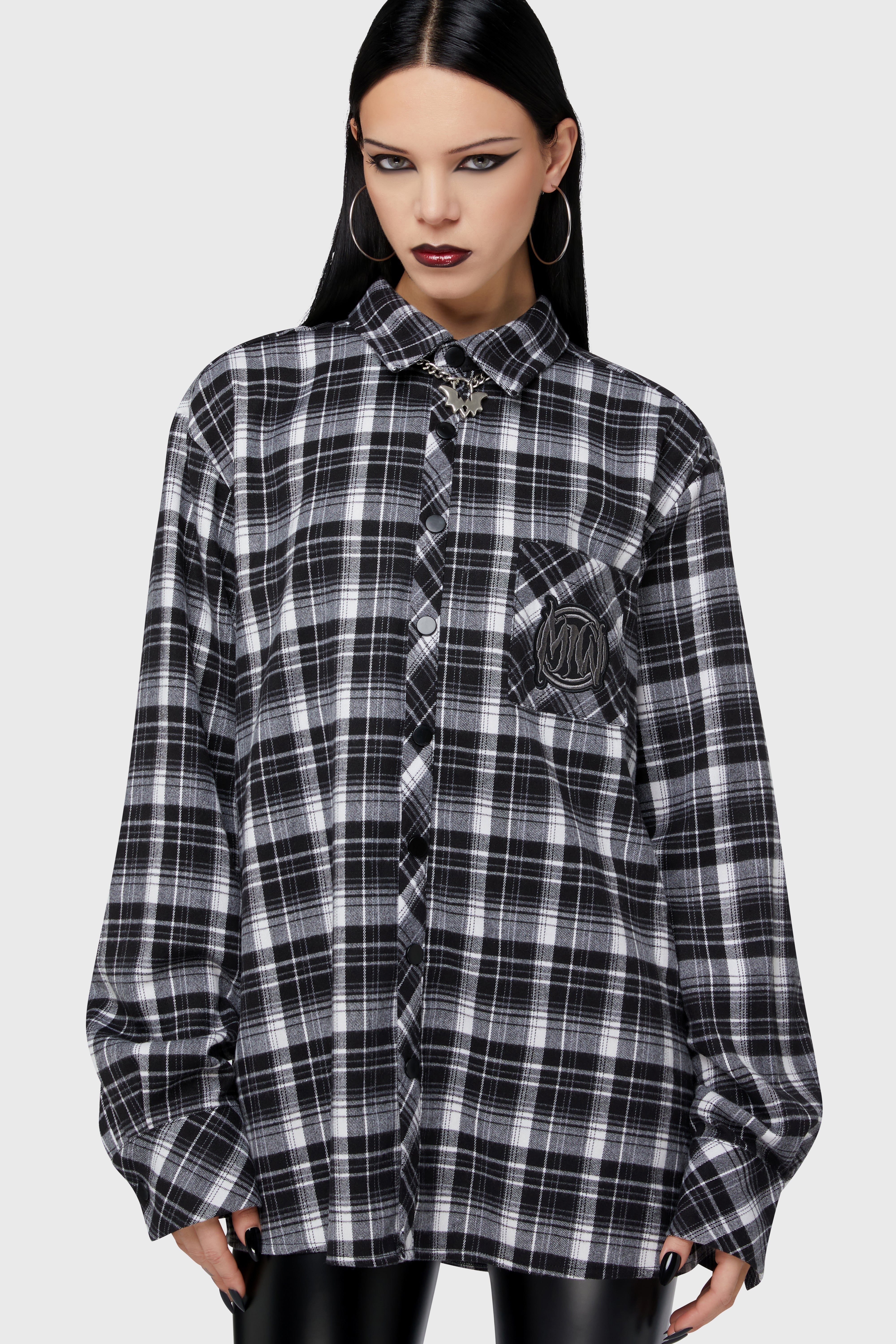 Cause Of Death Flannel Shirt Killstar / Mens