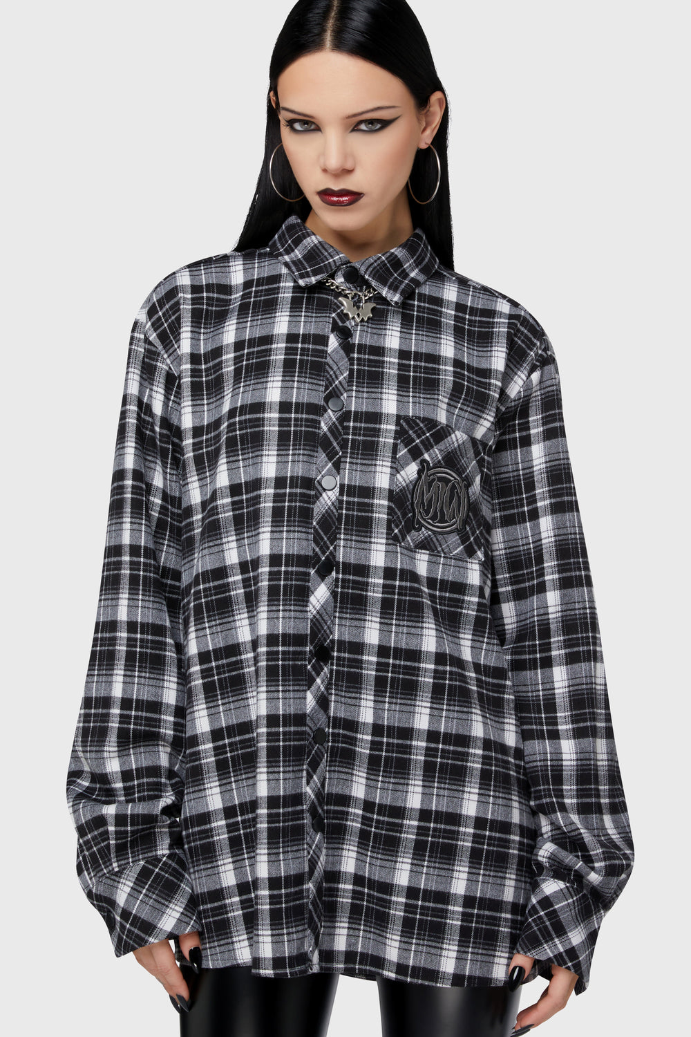 Cause Of Death Flannel Shirt Killstar / Mens
