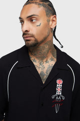 Moonstruck Bowling Shirt Killstar / Mens