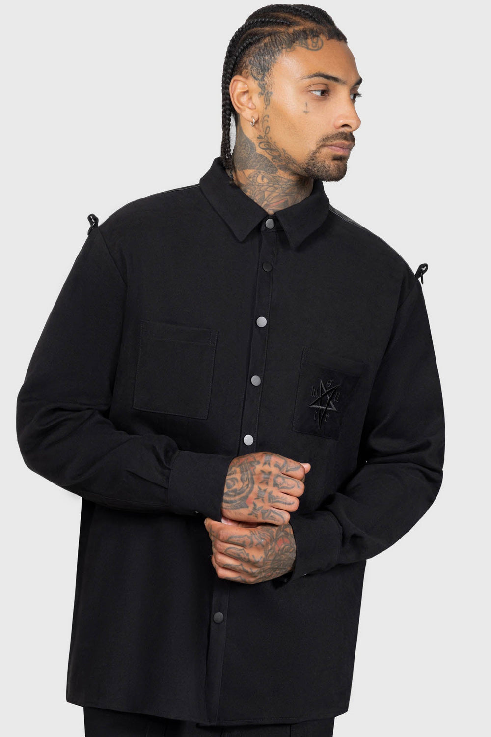 Burning Light Shirt [BLACK] Killstar / Mens