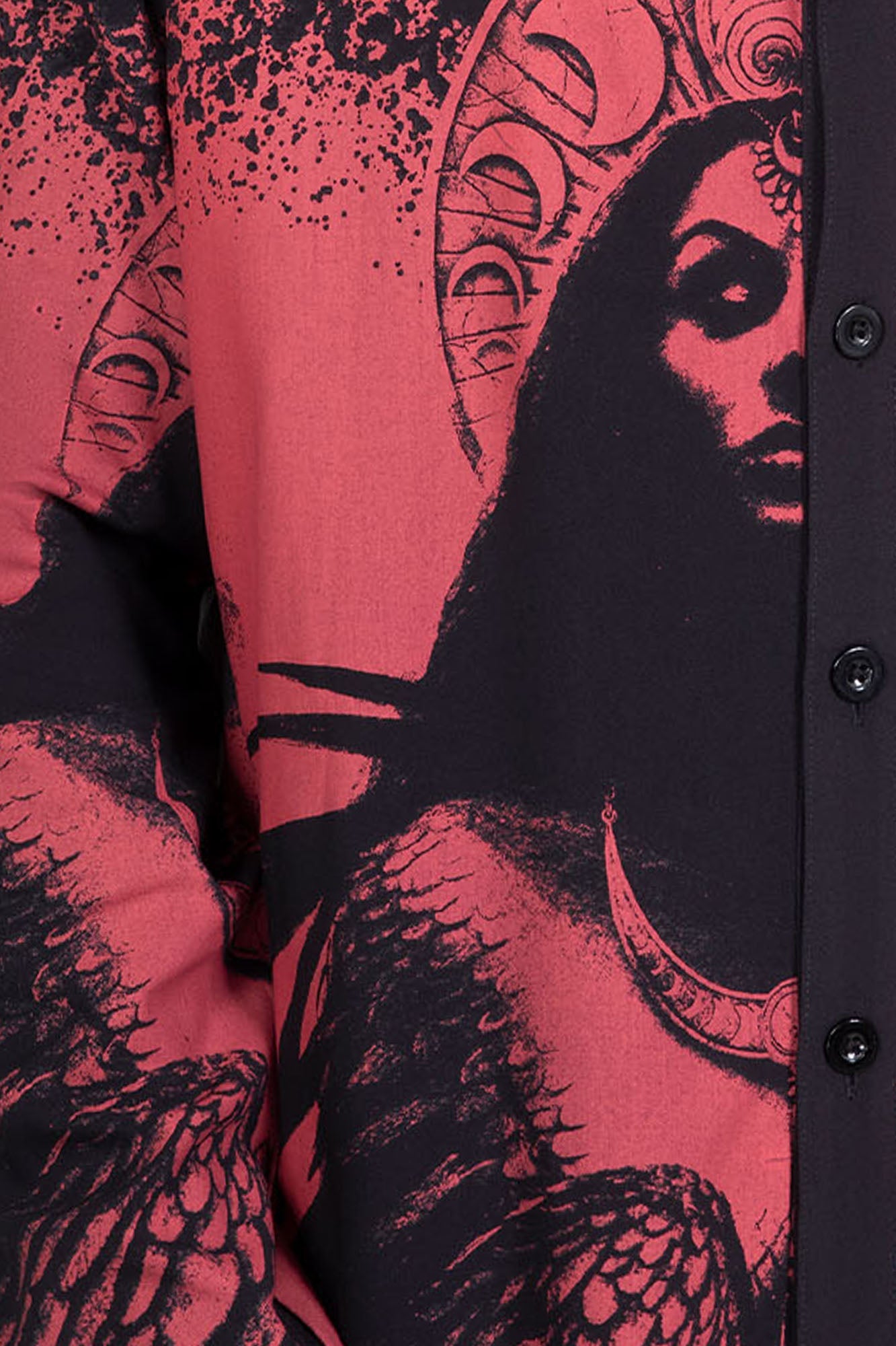 Mórrígan Moon Shirt Killstar / Mens