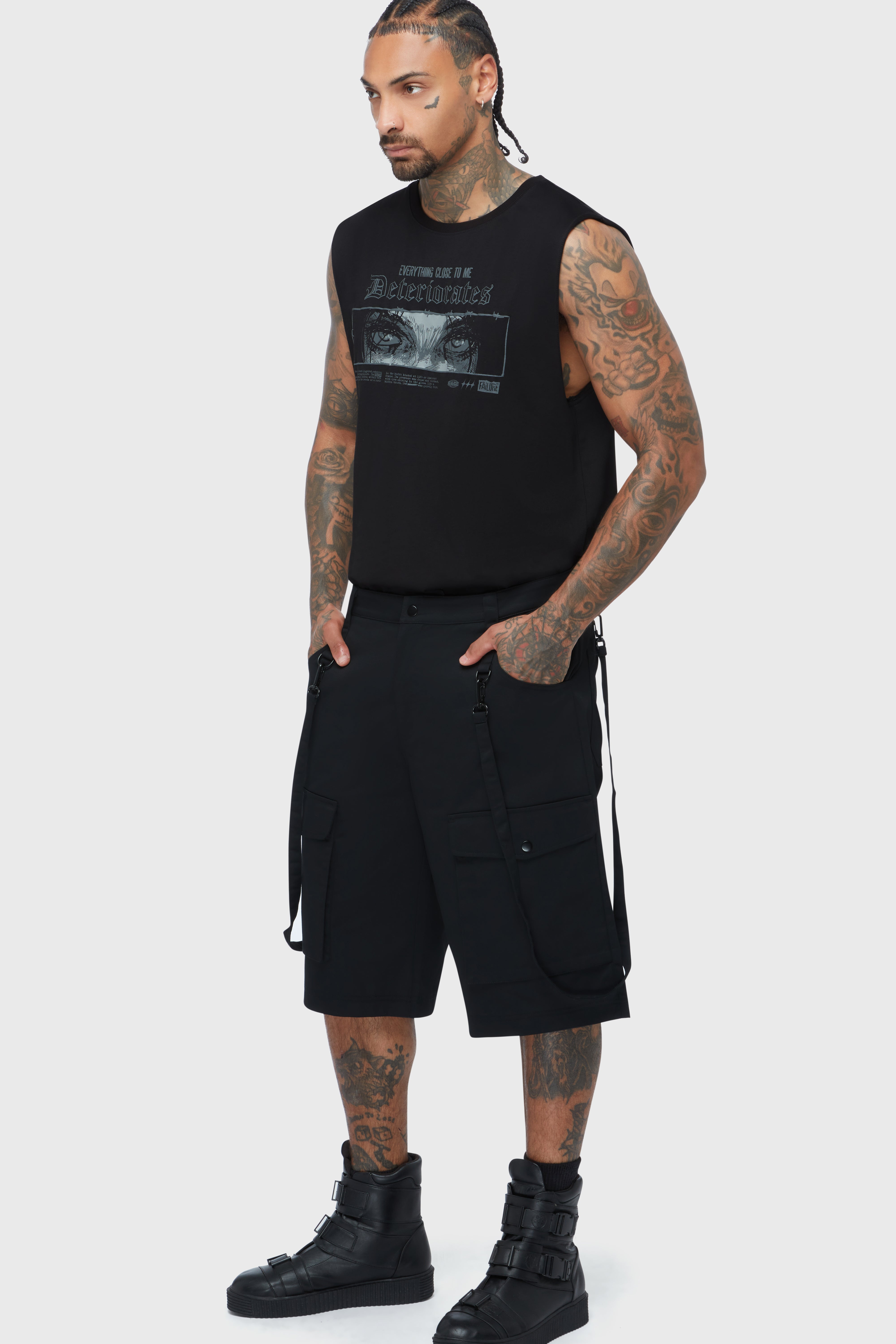 Sacred Skull Shorts Killstar / Mens