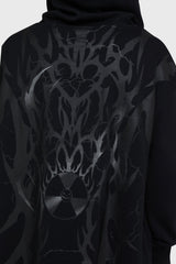 Pitch Black Evil Hooded Cloak Killstar / Mens