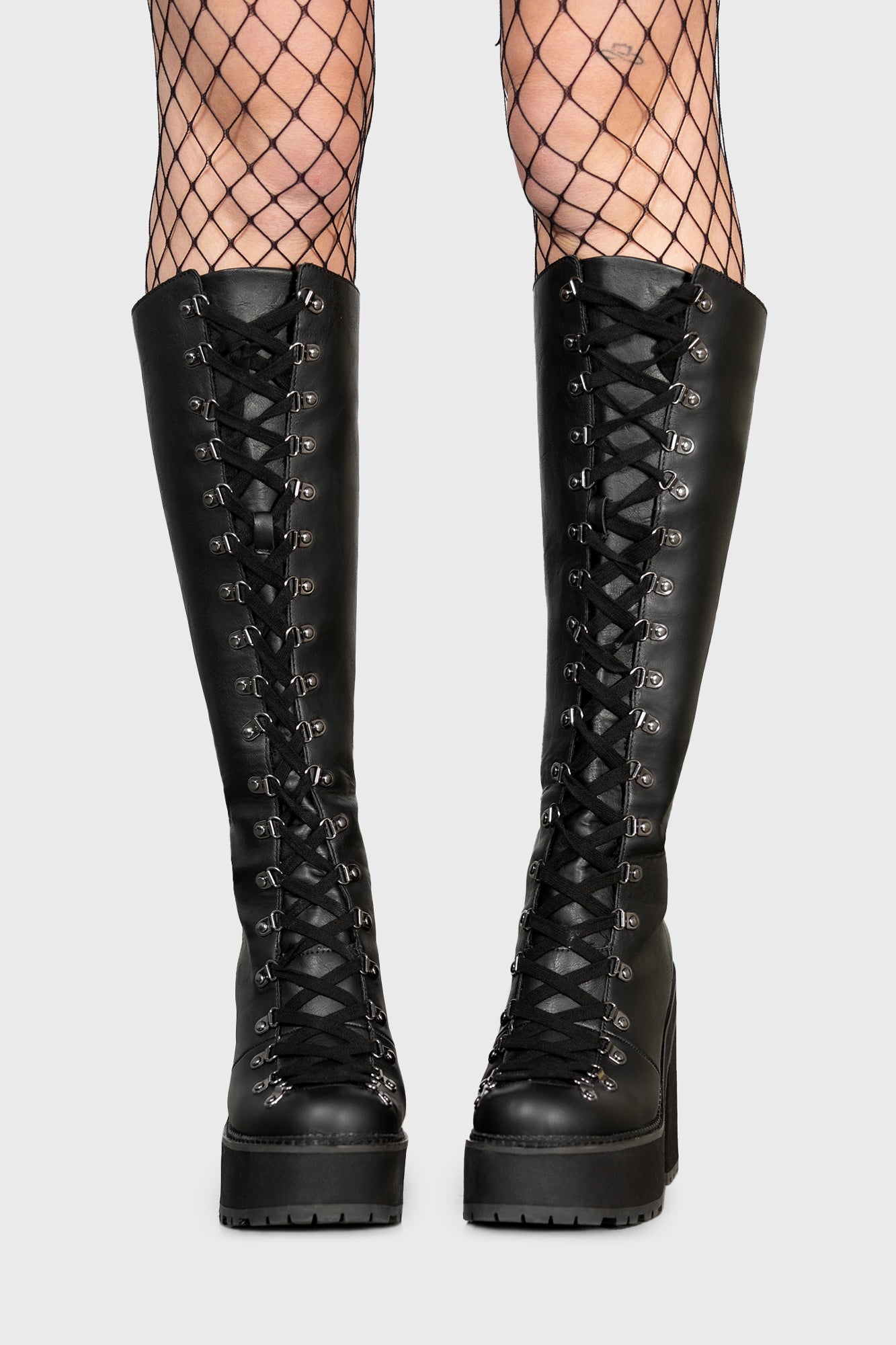 Bloodletting Knee-High Boots Killstar / Womens