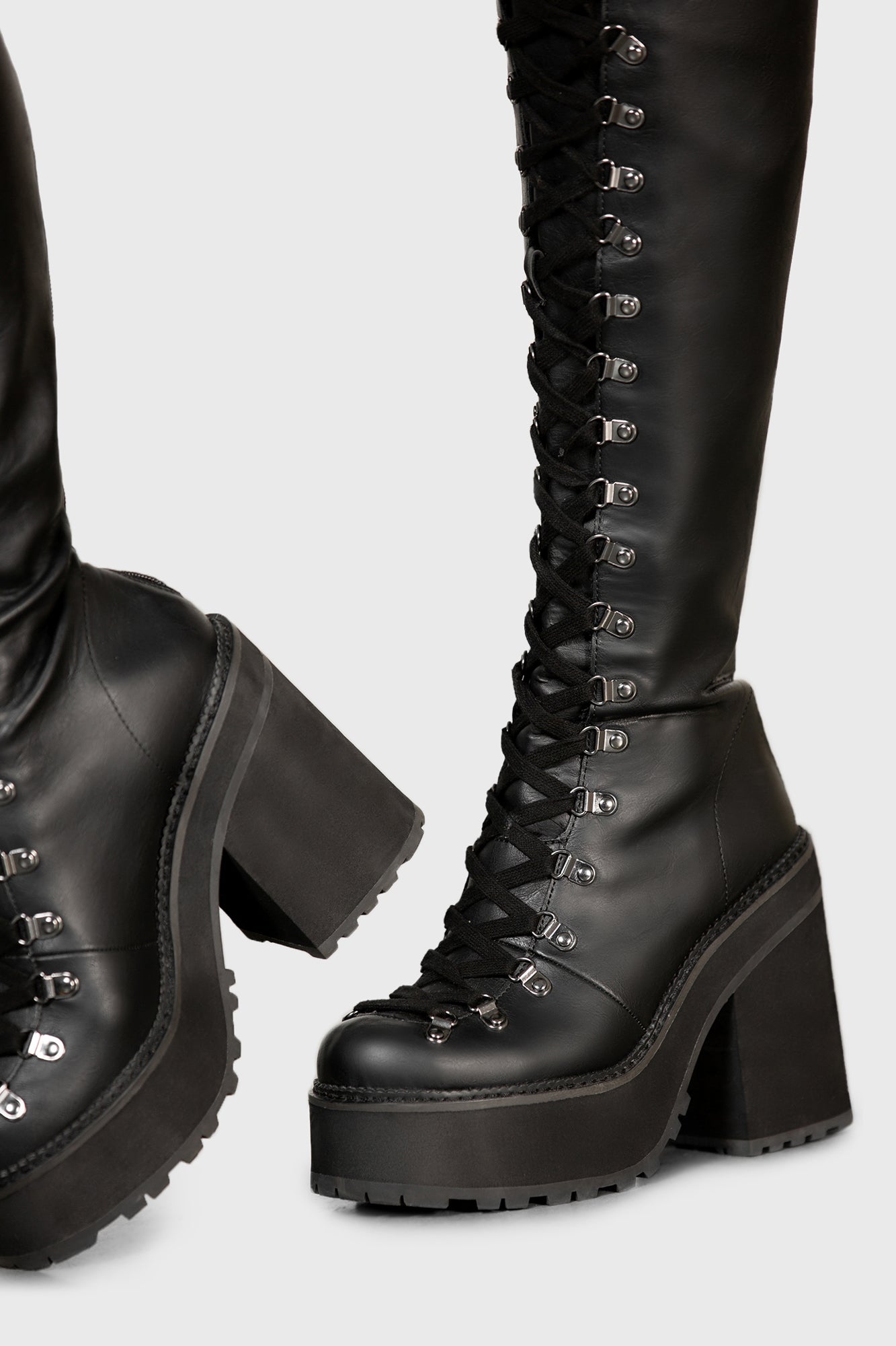 Bloodletting Knee-High Boots Killstar / Womens