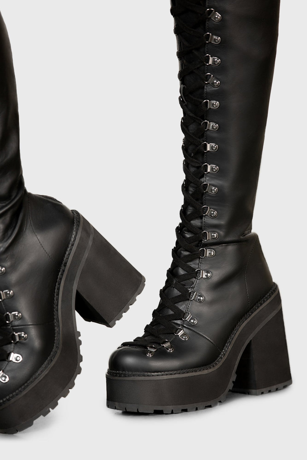 Bloodletting Knee-High Boots Killstar / Womens