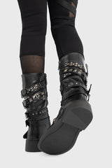 Blood Grunge Boots Killstar / Womens