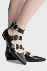 Oracle Flats [BLACK] Killstar / Womens