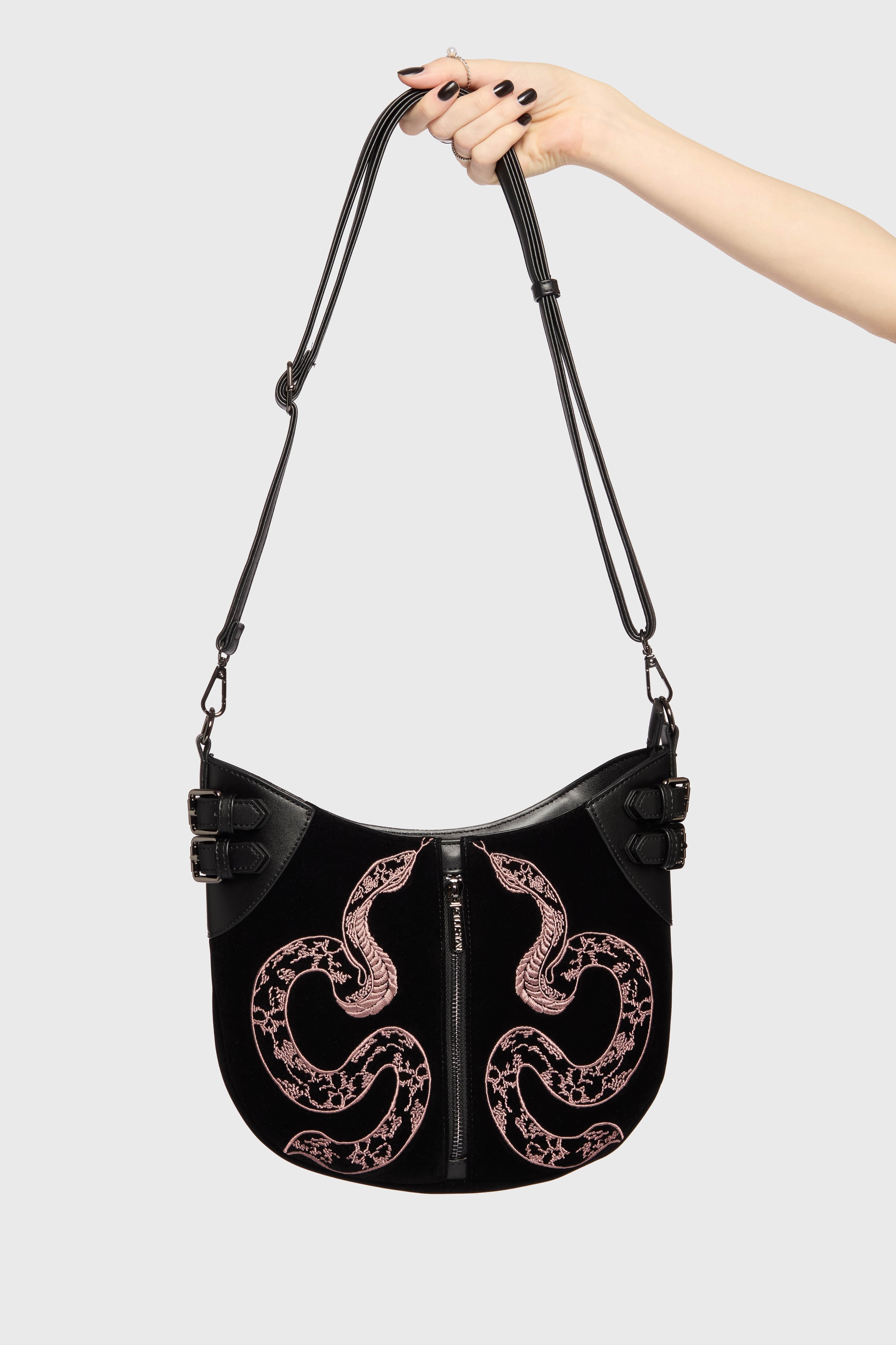 Adder Bag [Black/Mauve] Killstar / Womens