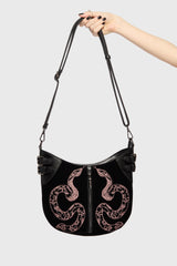 Adder Bag [Black/Mauve] Killstar / Womens