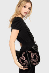 Adder Bag [Black/Mauve] Killstar / Womens