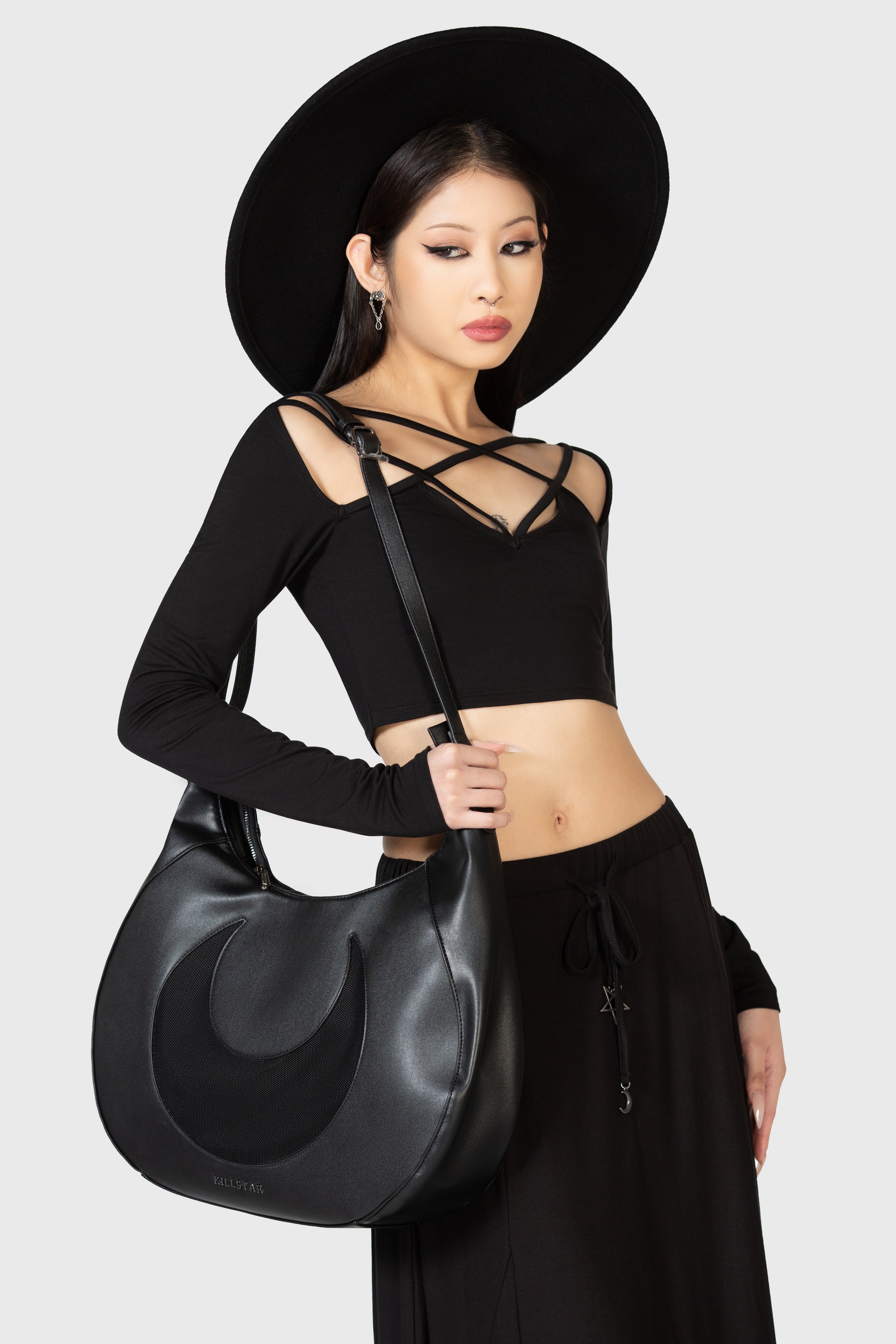 Moonlit Burial Slouch Handbag Killstar / Womens
