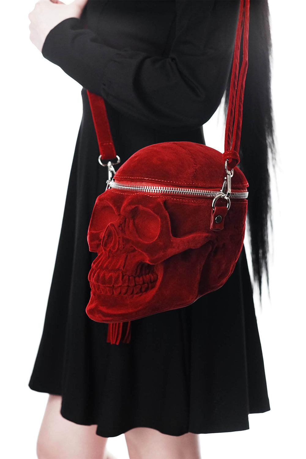 Grave Digger Skull Handbag [BLOOD] Killstar / Womens