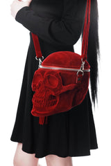 Grave Digger Skull Handbag [BLOOD] Killstar / Womens