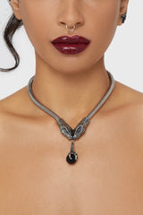 Snake Chain Choker Necklace Killstar / Womens