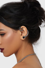 Snake Venom Ear Climber Earring Killstar / Womens