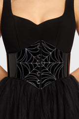 Devil's Darling Embroidered Waist Belt Killstar / Womens