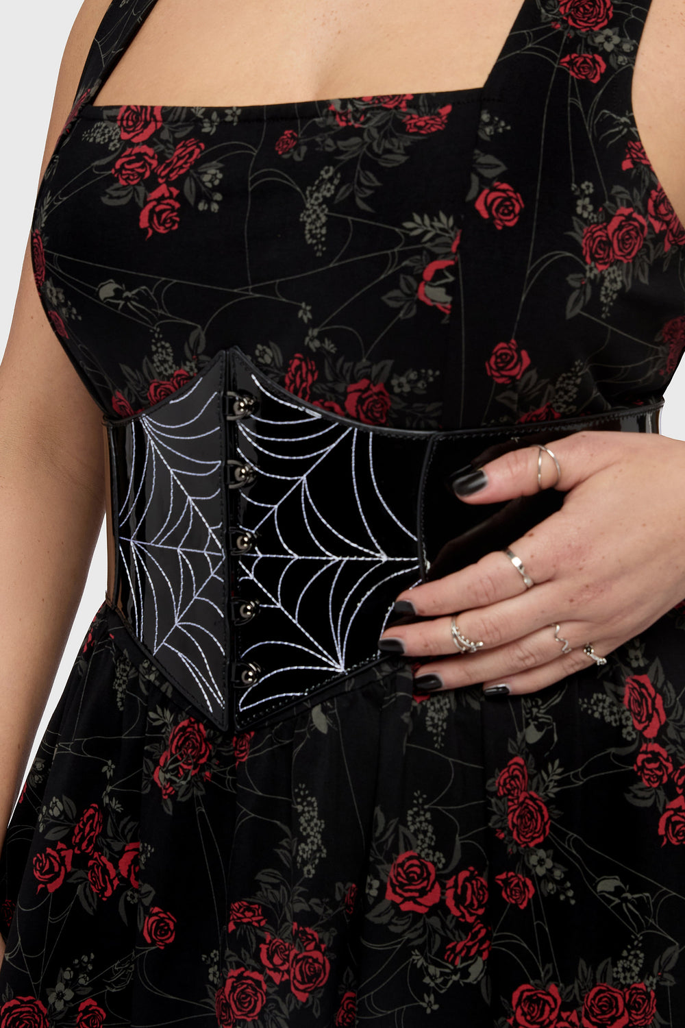 Devil's Darling Embroidered Waist Belt Killstar / Womens