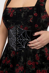Devil's Darling Embroidered Waist Belt Killstar / Womens