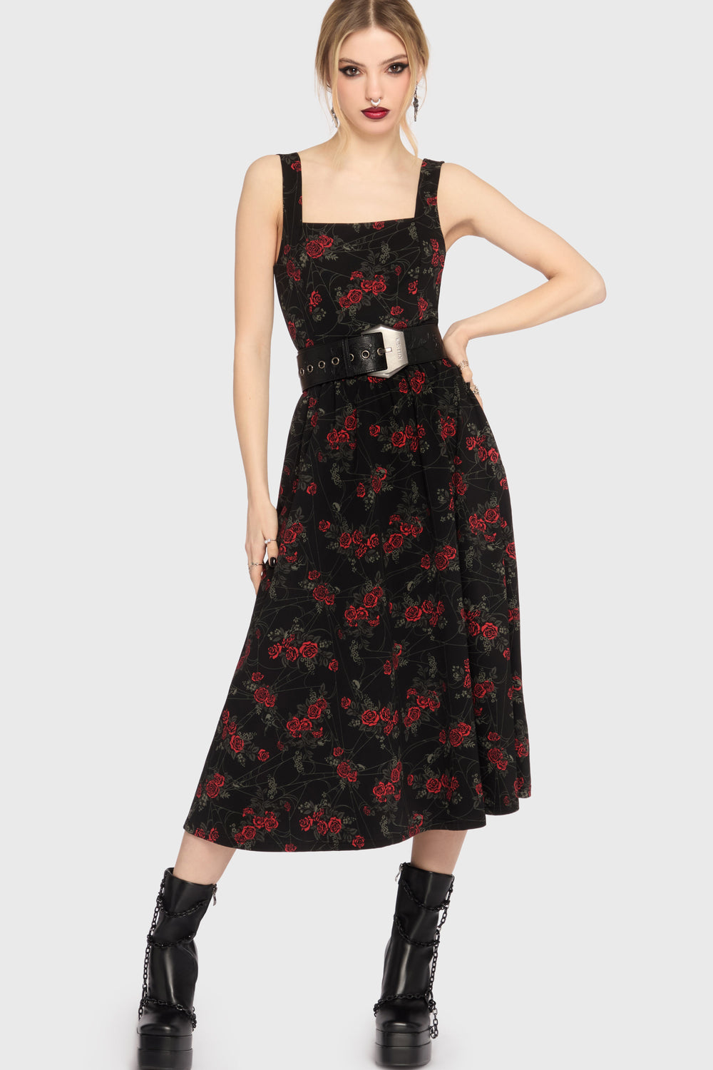 Devil's Darling Debossed Belt Killstar / Womens